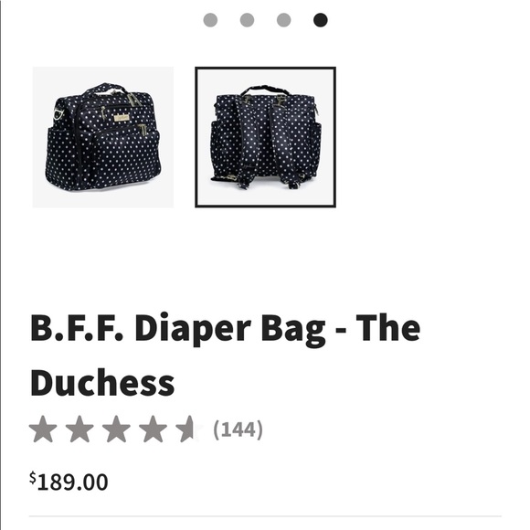 JuJuBe BFF Diaper Bag The Duchess New - Picture 8 of 8